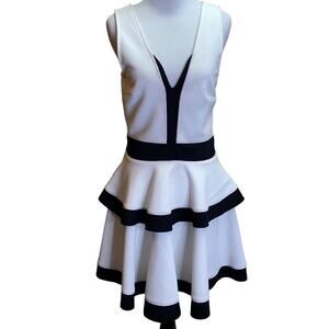 Black And White Ruffle Dress for Sale up to 90% Off: Poshmark